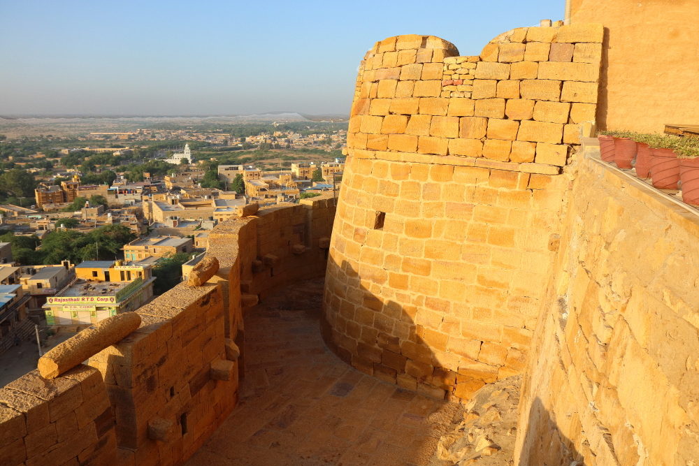View of Jaisalmer City from fort