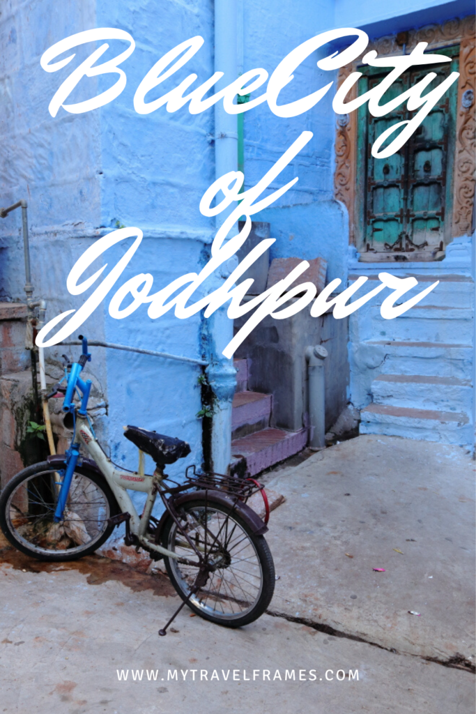 A pinnable image of Blue City of Jodhpur.