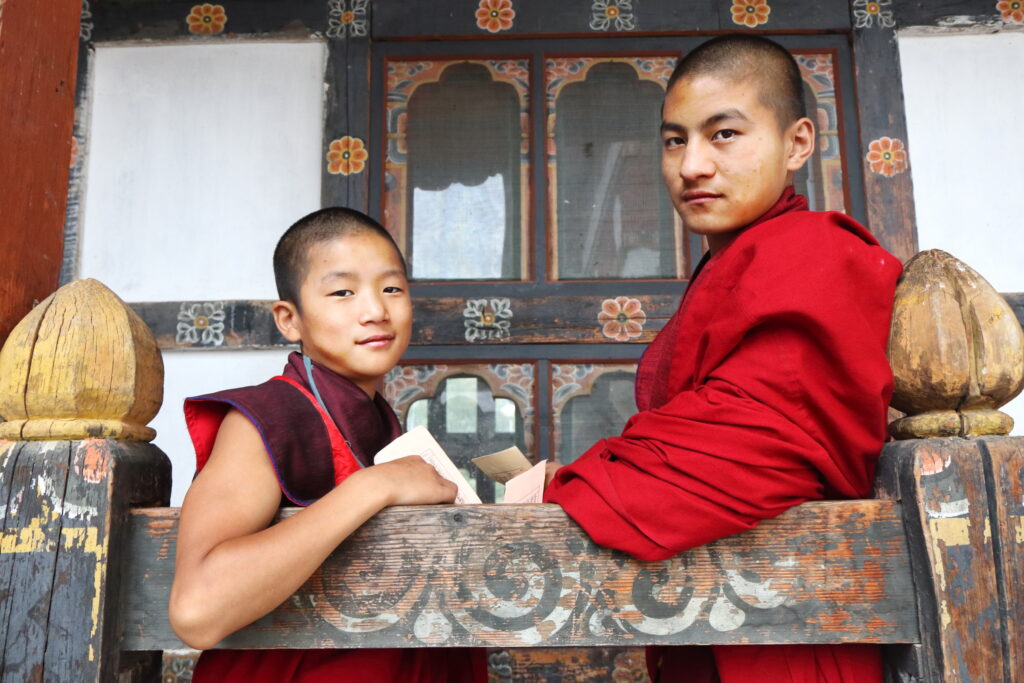 11th image from my "Portrait from Bhutan" series. These two young monks were from Khuruthang Monastery in Bhutan.