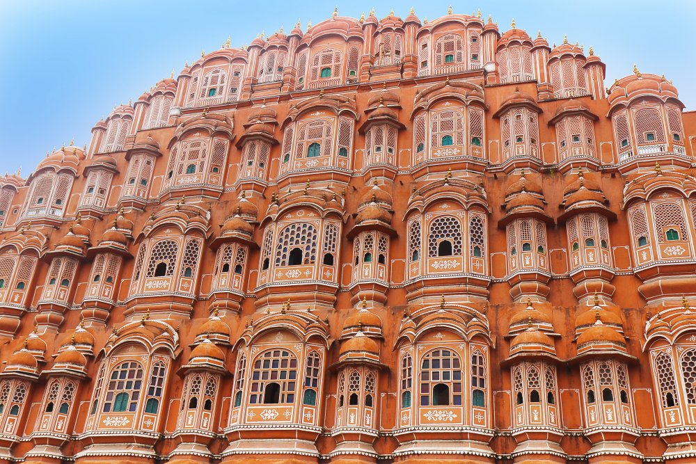 Image of Hawa Mahal from outside. Hawa Mahal will be your first destination in your one day in Jaipur itinerary.