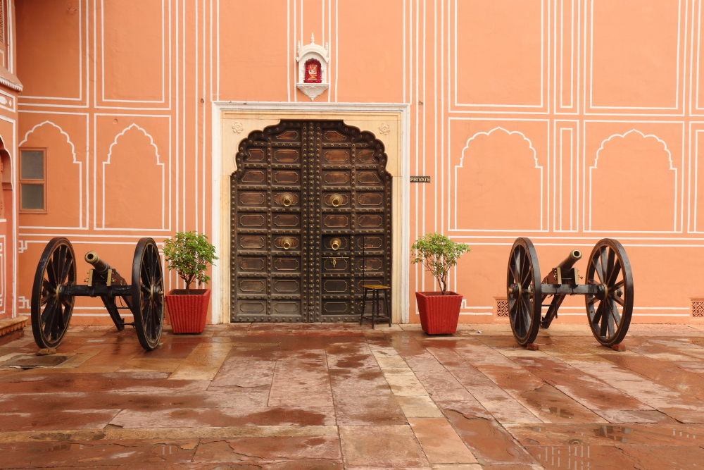 Image of Pritam Niwas Chowk in City Palace, Jaipur.