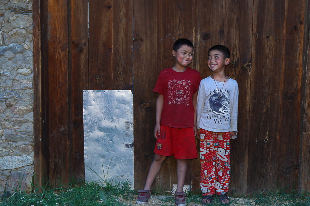 6th image from my "Portrait from Bhutan" series. These two boys had requested me for a portrait of them together. 