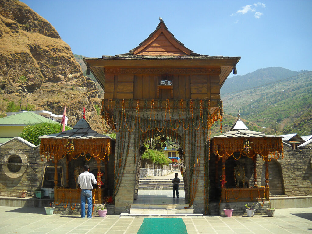 Gate of Hatkoti Temple Complex