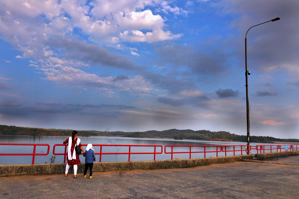 Image of PPSP Upper Dam in Ayodhya Hills in Purulia.
