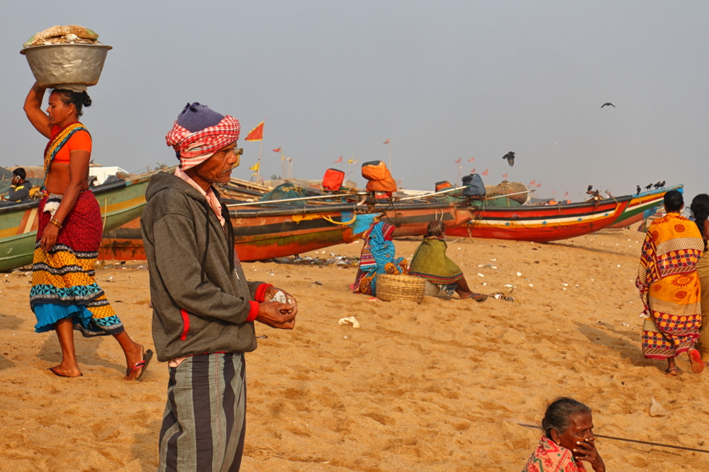 Life in Fishermen Colony of Penthakata in Puri