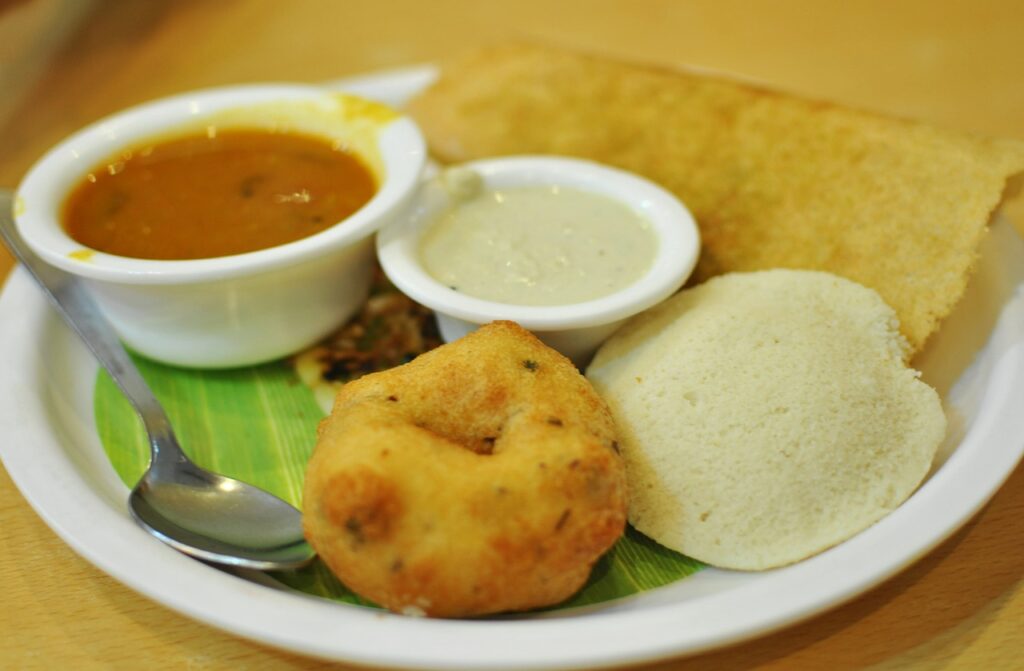 South Indian breakfast 