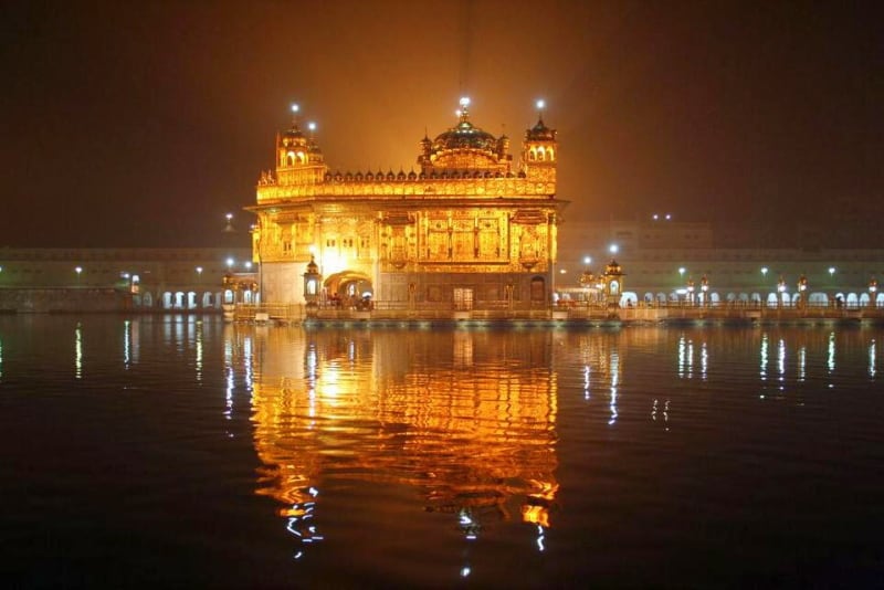 Amritsar is the home of Golden Temple, the most sacred place for Sikhs in India. While the Wagha border, India-Pakistan border, is not far from the city.